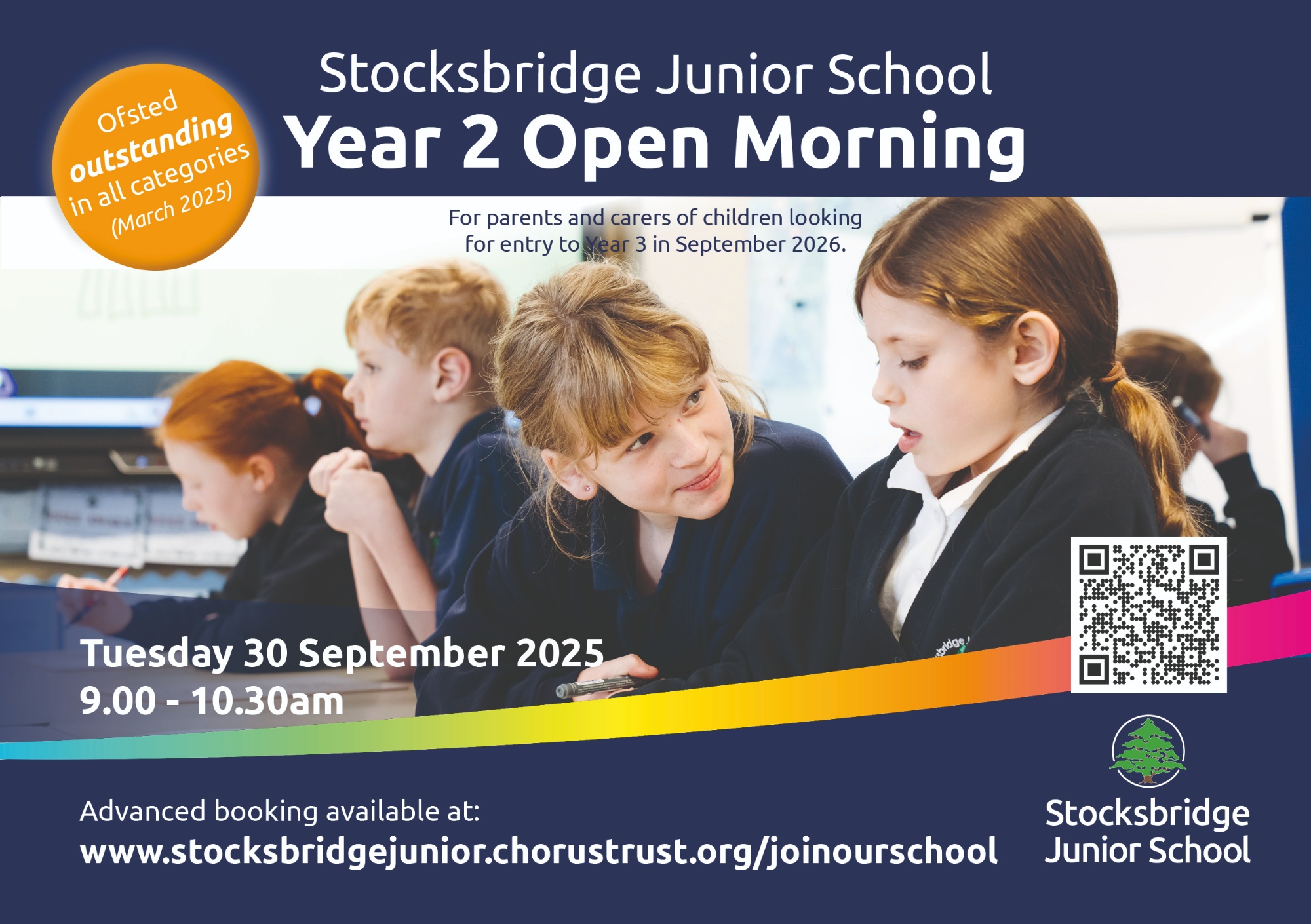 Open event advertising image