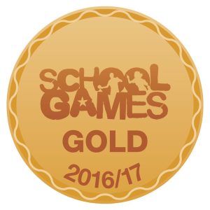 School Games gold medal 2016/17