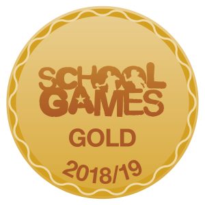 School Games gold medal 2018/19